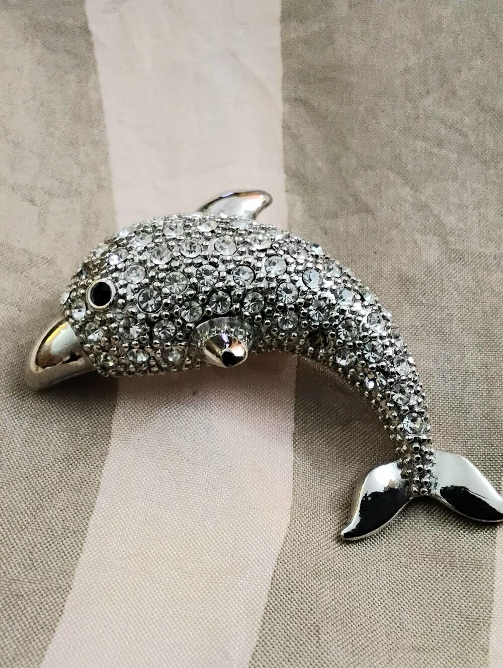 Vintage Liz Claiborne Dolphin Brooch/pin